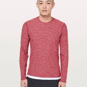 NWT lululemon Red Surge Warm Long Sleeve Medium